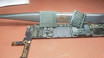 a9 cpu reball reinstall Full process #chip #cpu #iphone #hyderabad #chiplevel training #handskills