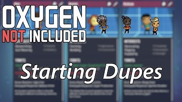 Starting Dupes I Look For - Oxygen Not Included
