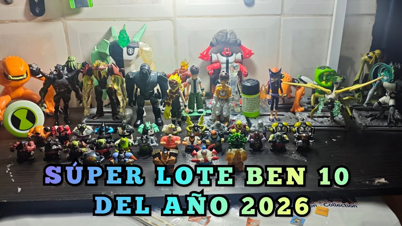 SUPER LOTE BEN 10 DEL 2026