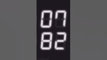 15 Second Digital Watch CountDown Timer - Flash White #Shorts