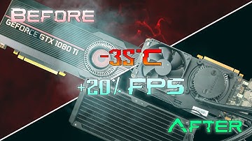 Get +20% FPS without overclocking - NZXT Kraken G12 AIO watercooling Benchmarks on a GTX 1080Ti