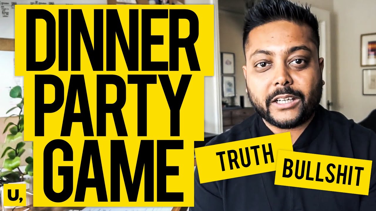 Dinner Party Game to Get to Know Each Other Better - Truth or Bullshit