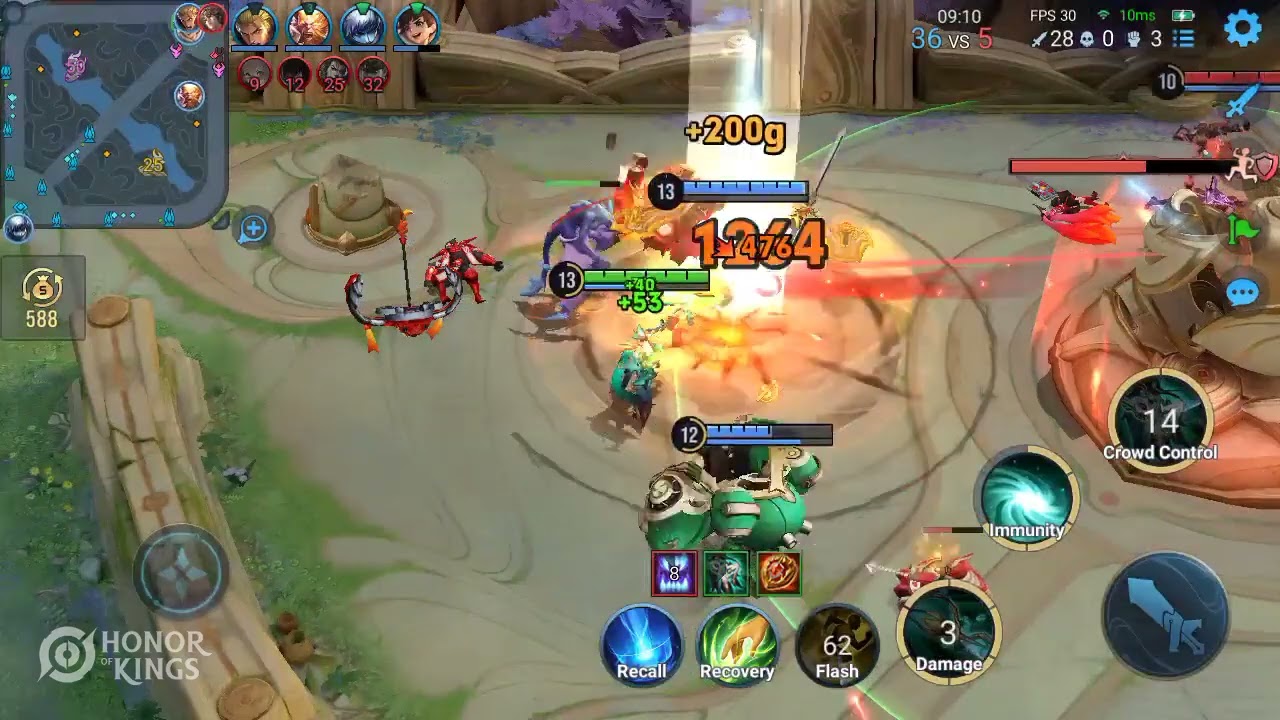 Honor of Kings/Consort Yu/Woodland Ranger Rage Kill Build