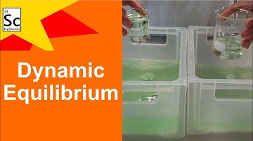 Simulation of dynamic equilibrium | CHEMISTRY EXPERIMENTS |