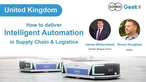 《Geek+ X Korber Webinar》:  Automation In Supply Chain #Geekplus #SmartLogistic