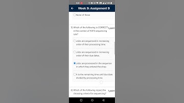 NPTEL operation management assignment week 9 answers
