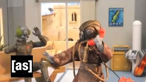 Zuckuss and 4-LOM | Robot Chicken | Adult Swim