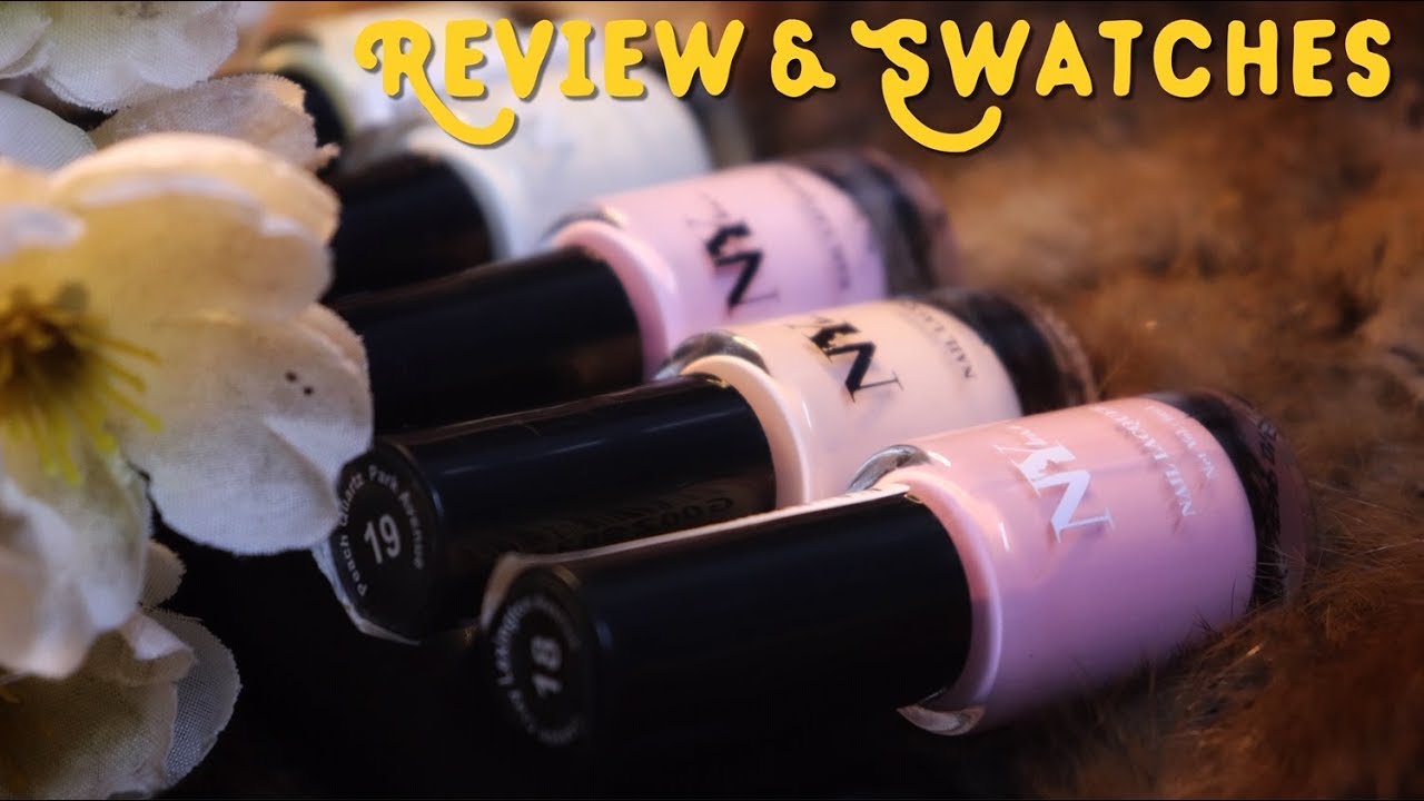 NY Bae Pretty Pastel Avenue Nail paints|| Review & Swatches|| Manisha Biswas