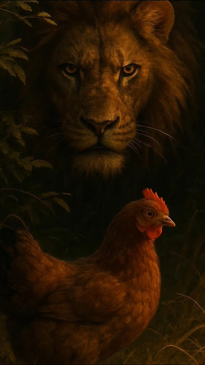 A Mother's Last Sacrifice| Emotional Jungle Tale | 😭💔 #ai #shorts #hen #lion