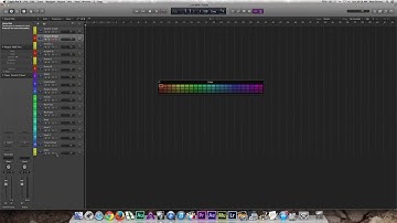 Logic Pro 10 assign color to track