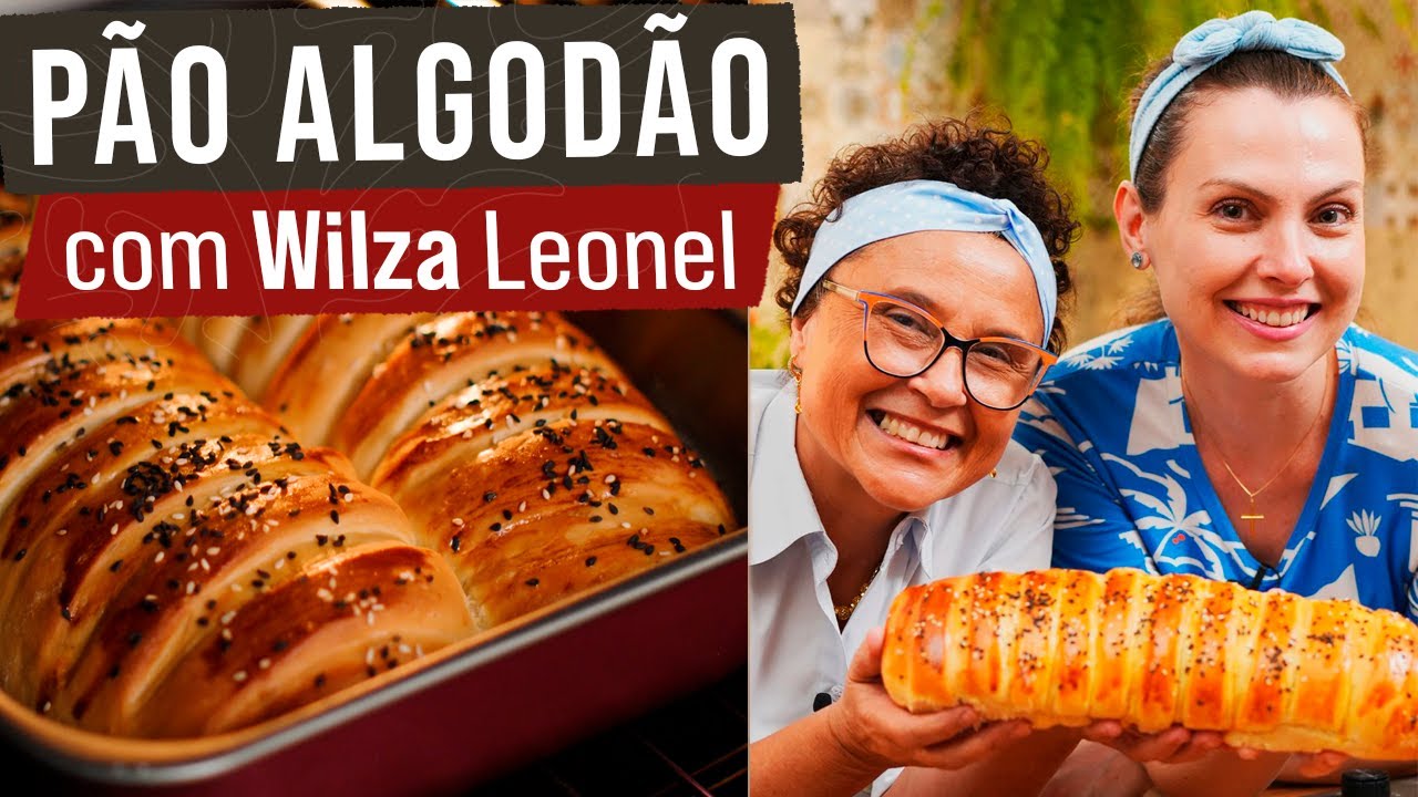 FUI CONVIDADA A FAZER O PÃO ALGODÃO COM UMA AMIGA MUITO ESPECIAL