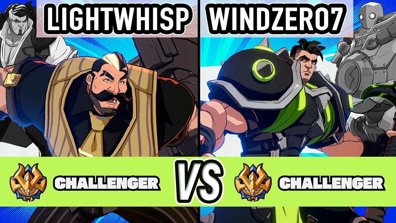 2XKO ▰ LightWhisp (Braum / Darius) vs Windzero7 (Blitzcrank / Darius) ▰ High Level Gameplay
