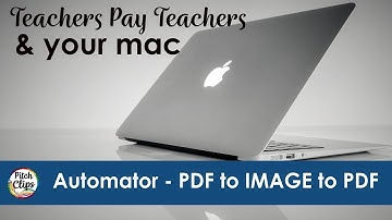 PDF to IMG to PDF Automator Tutorial
