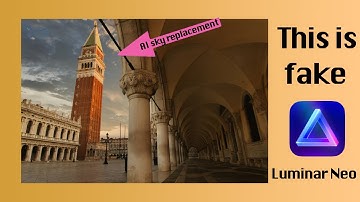 How to replace skies with Luminar NEO (EASY + trick) /tutorial