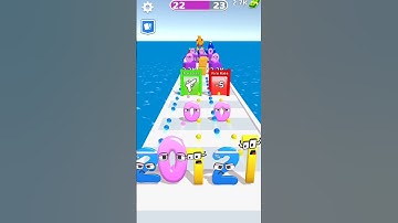 Merge Number Run - Gameplay New Update 22 (android,iOS)