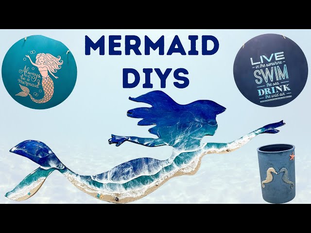 16 Mermazing DIY Mermaid Crafts For Oceans Of Fun