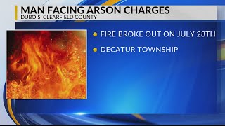 Man faces arson charges Wealth