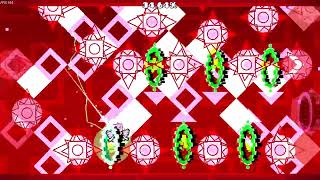 Red World 100% | By saRy | Extreme Demon | Geometry Dash 2.2
