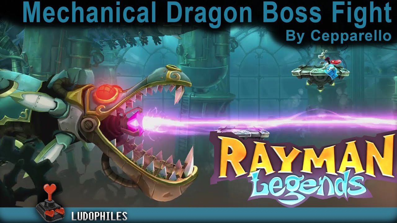 Rayman Legends Mechanical Dragon Boss Fight YouTube