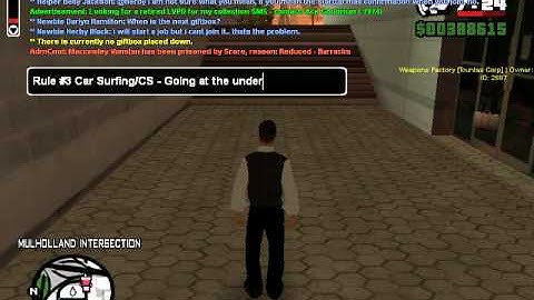 Samp NGG Basic Rules