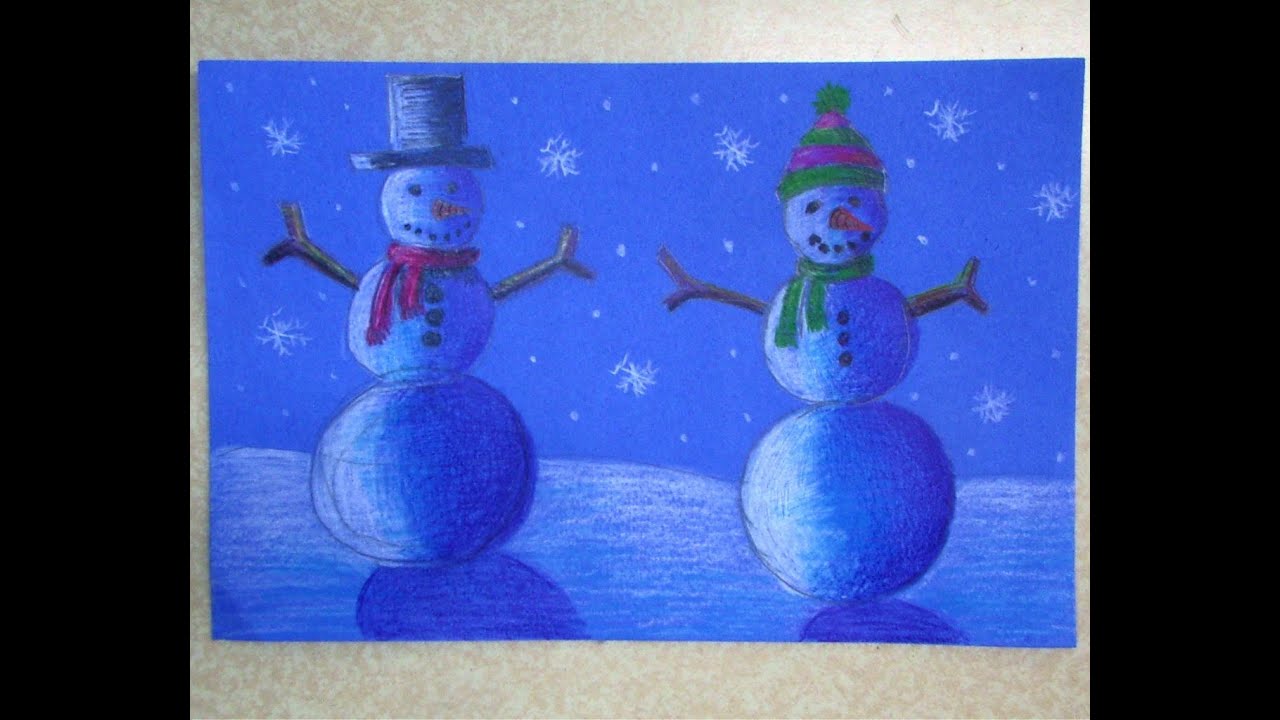 Snowman Shading - YouTube