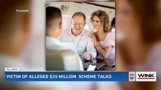 Ponzi scheme victim recounts experience with suspected swindler