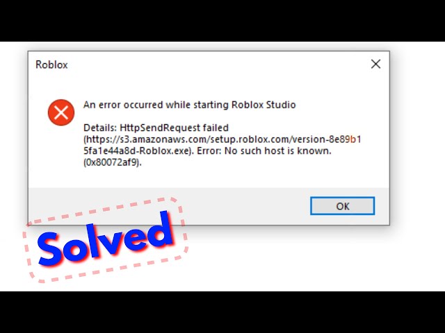 ssl - Roblox Secure Channel Support Error 0x8007sf7d - Unix