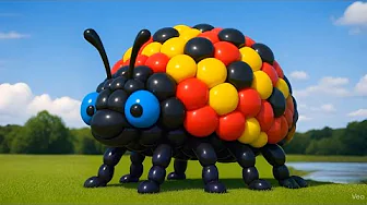 The mascot vibrato assistant Ladybug placed on the football field is popular, co-produced