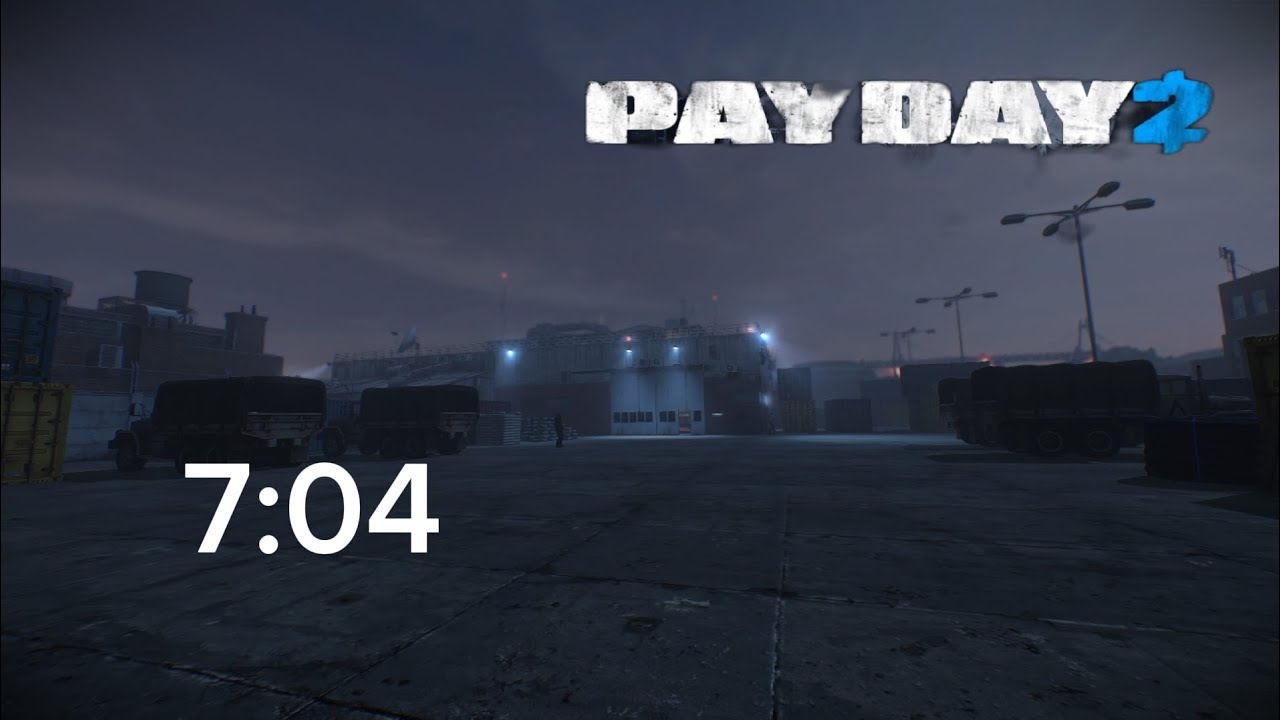 Payday 2 - Shadow Raid solo DS Speedrun (7:04)