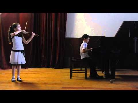 ლ.ბეთჰოვენი-\"ზაზუნა\"  ნიკა გურეშიძე (2 კლ) ნანა შვანგირაძე (1კლ) პედ: ფორტეპიანო - მანანა გვარამია