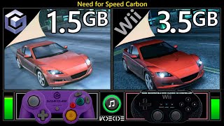 Need for Speed Carbon (GameCube vs Wii) Gameplay Comparison