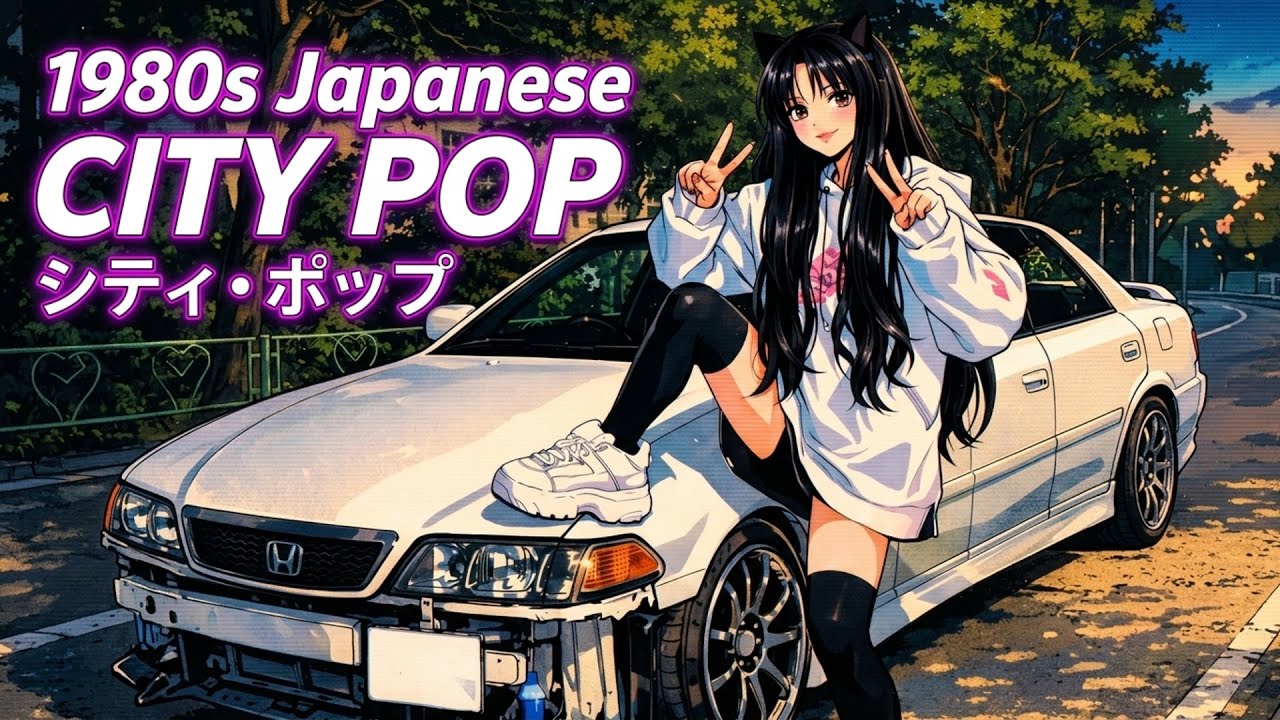 80s City Pop Playlist】Ocean Neon Drive, 海辺のネオン | Japanese