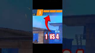Last Round 1 Vs 4 Gameplay 💀👑