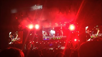The Vamps UK Tour Intro/ Rest Your Love Verse 1 & Chorus (live in Belfast 2016)