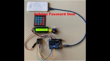 How to make Arduino Door lock with keypad + LCD +Servo