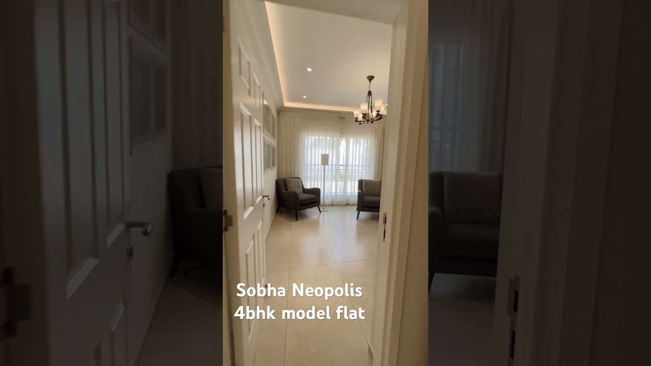 Sobha Neopolis 4bhk model flat 2481 Sqft 