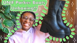 UNIF Parker Boots Unboxing!!!