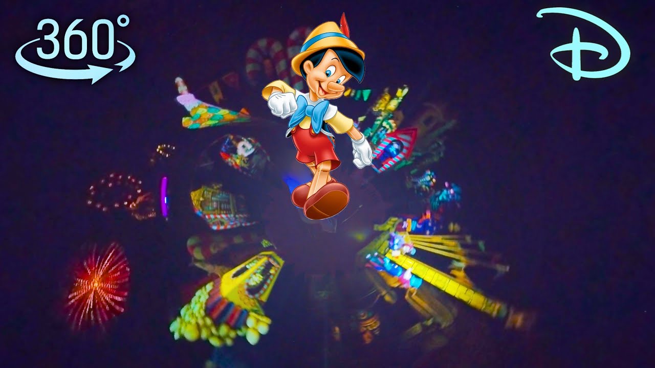 360° Pinocchio's Daring Journey at Disneyland Park