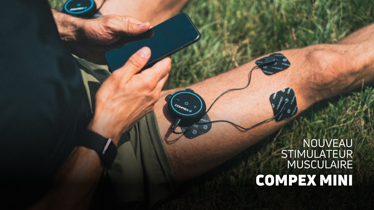 Le NOUVEAU mini stimulateur musculaire sans fil et connecté à un mobile