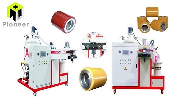PU Elastomer Casting Machine For PU Elastomer Forklift Wheel Making