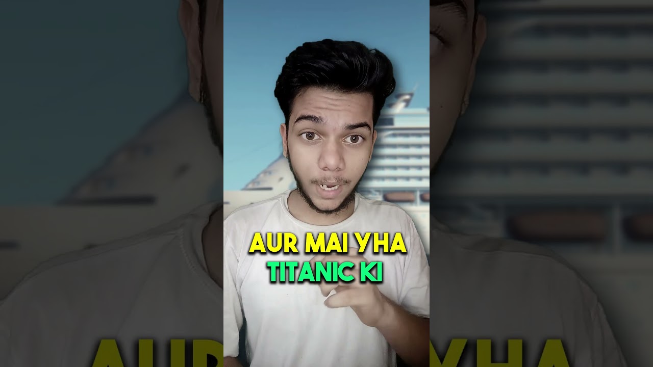 this incident is bigger then the titanic!