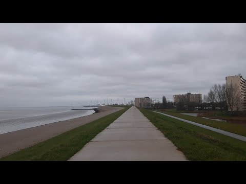 Delfzijl-Noord, "parel" aan de Eems in Groningen.