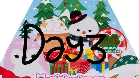 [PG] T.E.A.M Studios Squishmallows Squish-a-longs Advent Calendar Daily Unboxings Day 3