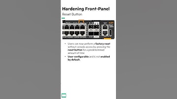 HPE Aruba Networking CX Security Hardening: Part-1