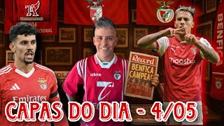 BENFICA-IMPRENSA 4 Maio ZALAZAR A CAMINHO DO GLORIOSO E RUI COSTA QUER RENOVAR MOURINHO!! 🦅🔴