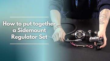 How to put together Sidemount Regulators | Sidemount Regulator Setup