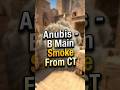 Anubis - B Main Smoke From CT #cs2 #cs2tips #gaming #gamingtips #esport #fps #smokes #dc #fyp