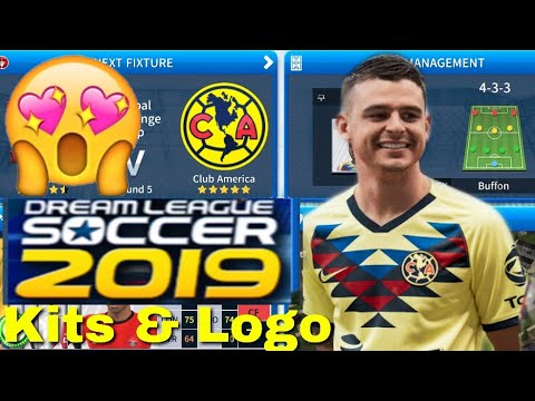 Dream League Soccer 2019 | How To Make Club America Team kits & Logo  2019/2020 - YouTube