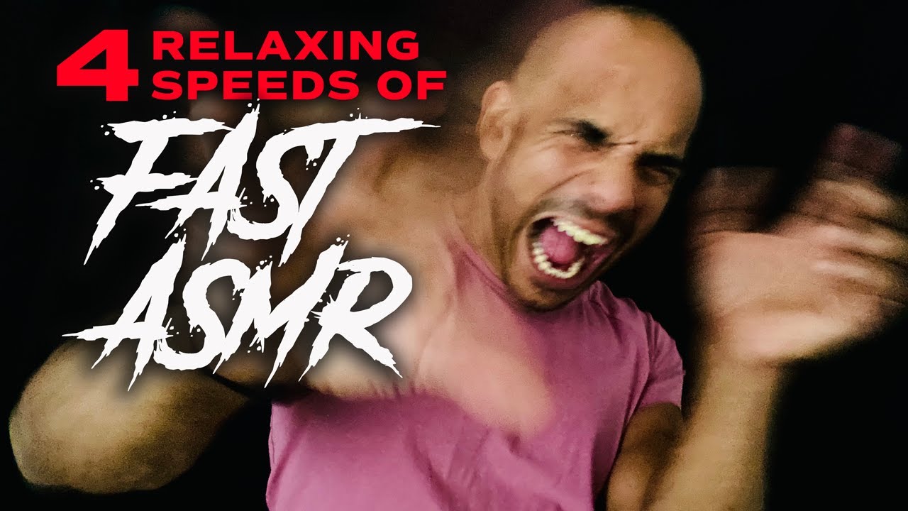 4 Relaxing Speeds of Fast ASMR 🎧✨