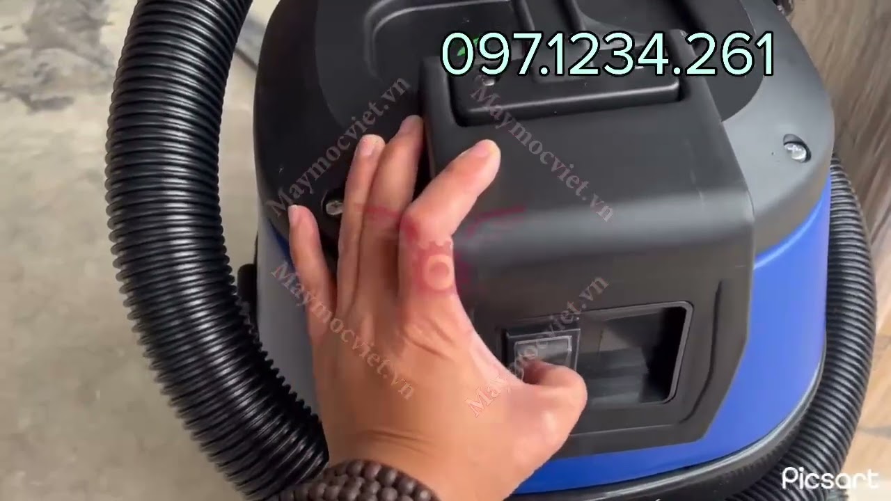 Máy hút bụi thùng nhựa Cleprox 40L X1/40 giá rẻ